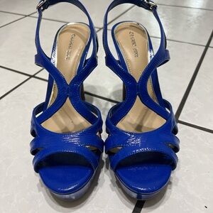 Gianni Bini Royal Blue Strappy Heels